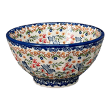 Bowl, Round, Fancy, 5.5" in "Wildflower Delight" by Manufaktura | C018S-P273