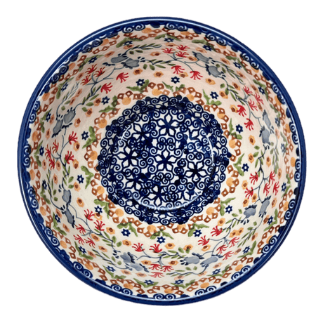 Bowl, Round, Fancy, 5.5" in "Wildflower Delight" by Manufaktura | C018S-P273