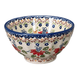 Bowl, Round, Fancy, 5.5" in "Mediterranean Blossoms" by Manufaktura | C018S-P274