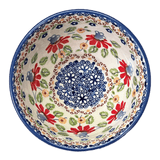 Bowl, Round, Fancy, 5.5" in "Mediterranean Blossoms" by Manufaktura | C018S-P274