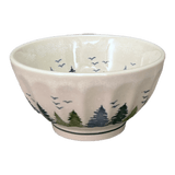 Bowl, Round, Fancy, 5.5" in "Pine Forest" by Manufaktura | C018S-PS29