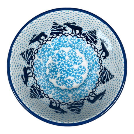 Bowl, Round, Fancy, 5.5" in "Peaceful Season" by Manufaktura | C018T-JG24