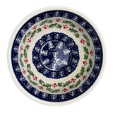 Bowl, Round, Fancy, 5.5" in "Holiday Cheer" by Manufaktura | C018T-NOS2