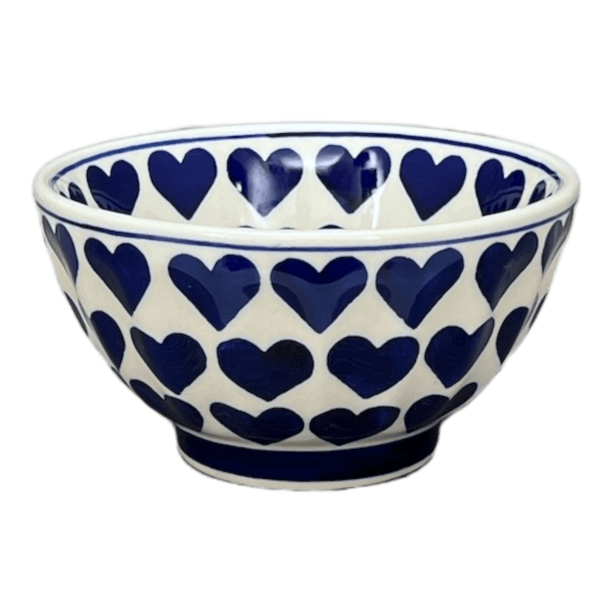 Bowl, Round, Fancy, 5.5" in "Whole Hearted" by Manufaktura | C018T-SEDU