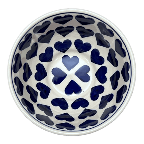 Bowl, Round, Fancy, 5.5" in "Whole Hearted" by Manufaktura | C018T-SEDU