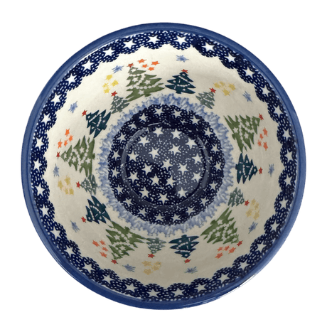Bowl, Round, Fancy, 5.5" in "Festive Forest" by Manufaktura | C018U-INS6