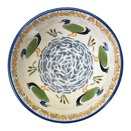 Bowl, Round, Fancy, 5.5" in "Ducks in a Row" by Manufaktura | C018U-P323