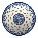 Bowl, Round, Fancy, 5.5" in "Snowflake Love" by Manufaktura | C018U-PS01