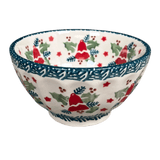Bowl, Round, Fancy, 5.5" in "Evergreen Bells" by Manufaktura | C018U-PZDG