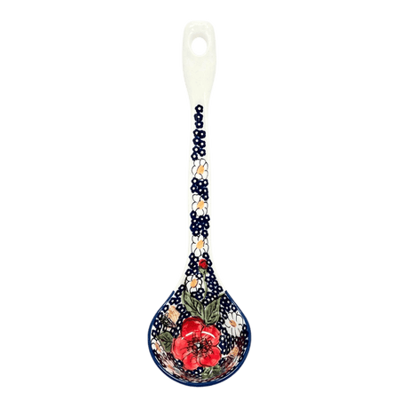 Ladle, Soup, 12" in "Poppies & Posies" by Manufaktura | C020S-IM02