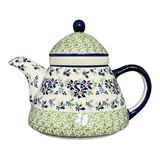 Tea Infuser Teapot, 38 oz in "Garden Splendor" by Manufaktura | C028S-GM11