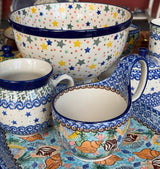 Bowl, Round, Loop Handle, 16 oz in "Poseidon's Treasure" by Ceramika Artystyczna | A845-U1899