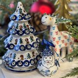 Figurine, Reindeer, 6.75" in "Colorful Baubles" by Galia | GZW31-PB2