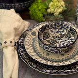 Napkin Ring, 2", WR (WR18B) in "Frosty & Friend" by W.R. Ceramika | WR18B-WR11