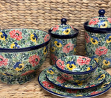 Bowl, Round, Kitchen, 5.5" in "Tropical Love" by Ceramika Artystyczna | A059-U4705