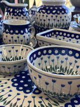 Bowl, Round, Deep, 5.5" in "Tulip Dot" by Ceramika Artystyczna | A986-377Z