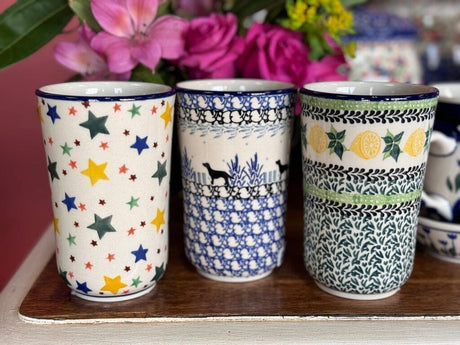 Tumbler, 12 oz in "Santa Fe Sky" by Ceramika Artystyczna | A076-1350X