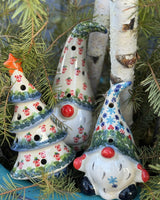 Luminary, Skinny Christmas Tree, 7.5" in "Winter Wreath" by Galia | GCH04-PCH3