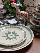 Plate, Round, Dessert, 6.5" in "Pine Forest" by Manufaktura | T130S-PS29