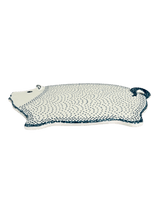 Cutting Board, Piggy, 10.5" x 6.5" in "Misty Green" by Manufaktura | D007U-61Z