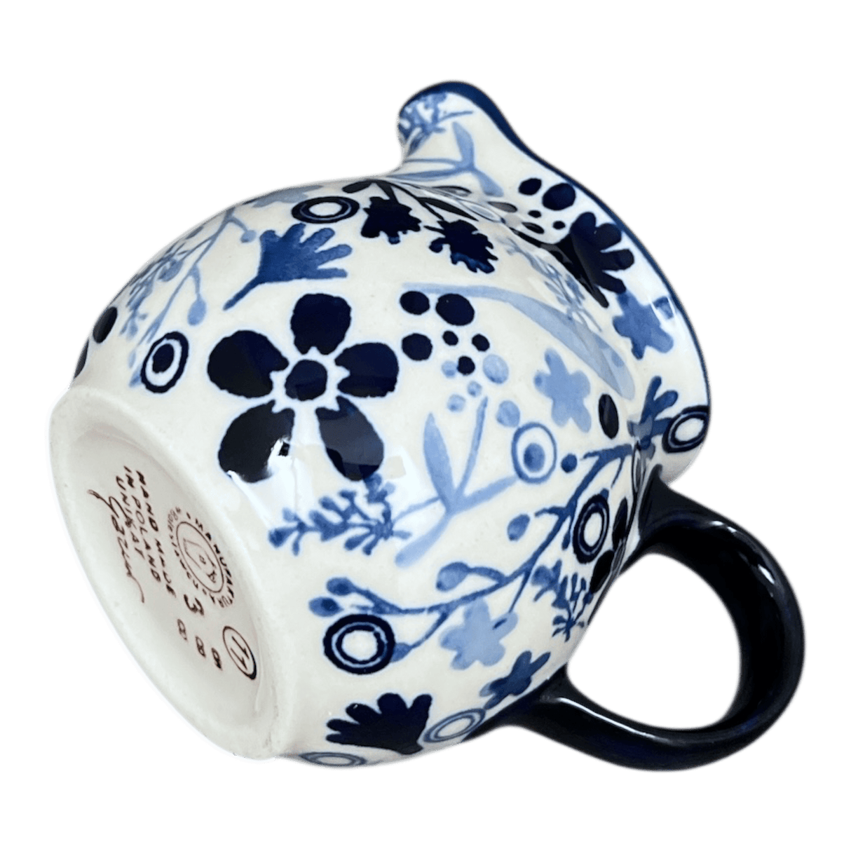 Creamer, The Cream of Creamers-"Basia", 6.5 oz in "Rambling Blues" by Manufaktura | D019S-GZ50