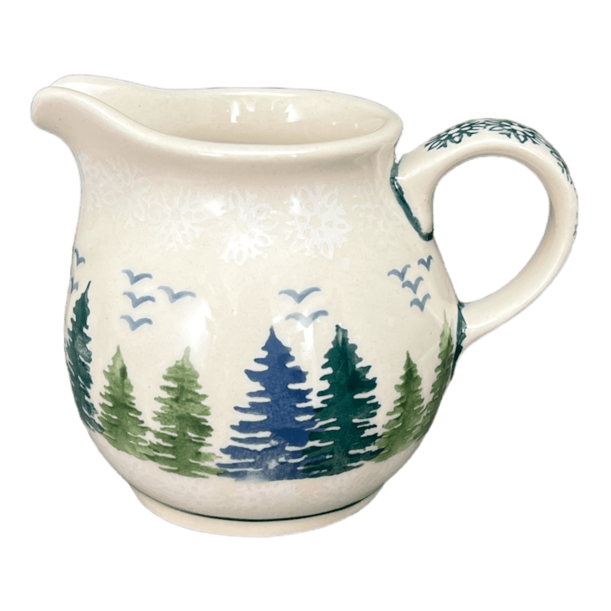 Creamer, The Cream of Creamers-"Basia", 6.5 oz in "Pine Forest" by Manufaktura | D019S-PS29