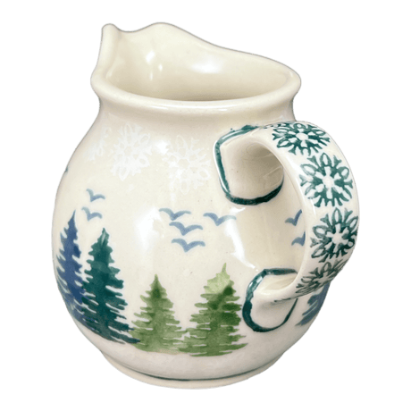 Creamer, The Cream of Creamers-"Basia", 6.5 oz in "Pine Forest" by Manufaktura | D019S-PS29