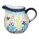 Creamer, The Cream of Creamers-"Basia", 6.5 oz in "Butterfly Bounty" by Manufaktura | D019S-WK76