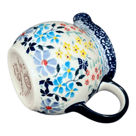 Creamer, The Cream of Creamers-"Basia", 6.5 oz in "Butterfly Bounty" by Manufaktura | D019S-WK76