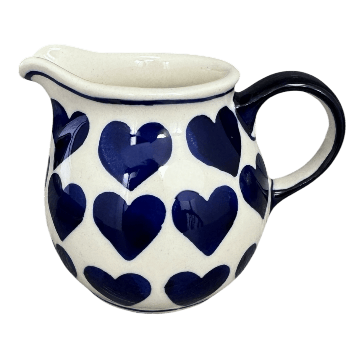 Creamer, The Cream of Creamers-"Basia", 6.5 oz in "Whole Hearted" by Manufaktura | D019T-SEDU