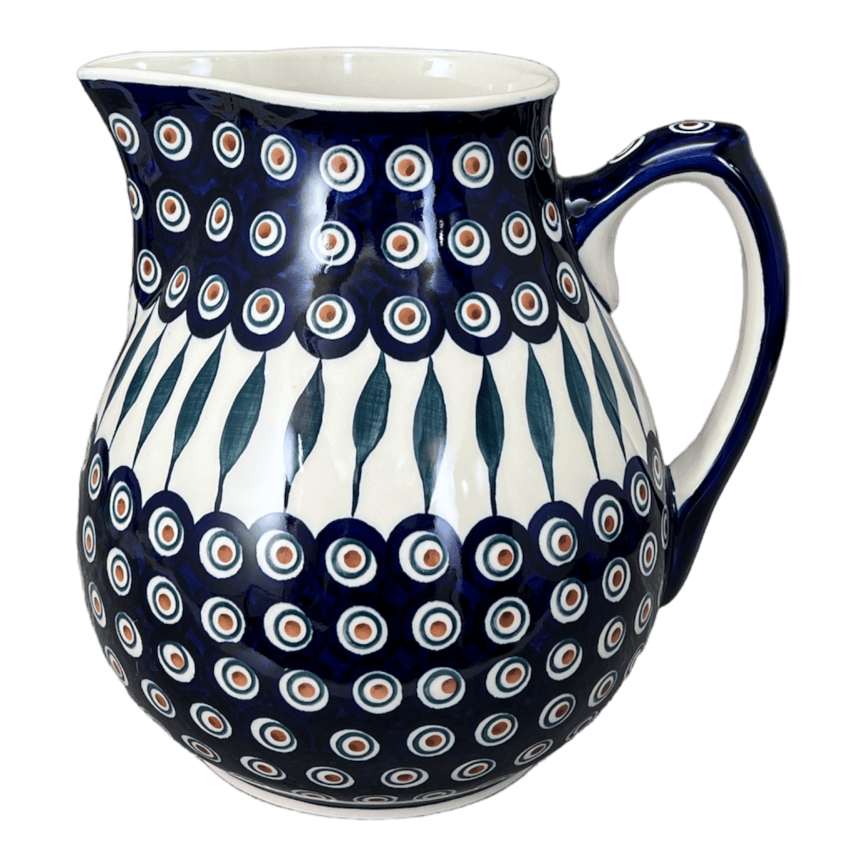 Pitcher, 3 Liter in "Peacock" by Manufaktura | D028T-54