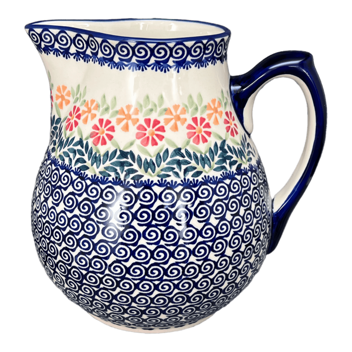 Pitcher, 3 Liter in "Flower Power" by Manufaktura | D028T-JS14