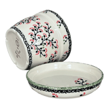 Flower Pot, with Saucer, 6" in "Cherry Blossoms" by Manufaktura | D036S-DPGJ