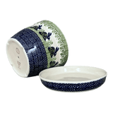 Flower Pot, with Saucer, 6" in "Bunny Love" by Manufaktura | D036T-P324