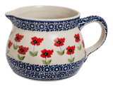 Pitcher, 1 Liter in "Poppy Garden" by Manufaktura | D044T-EJ01
