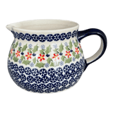 Pitcher, 1 Liter in "Holly In Bloom" by Manufaktura | D044T-IN13