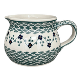 Pitcher, 1 Liter in "Woven Pansies" by Manufaktura | D044T-RV