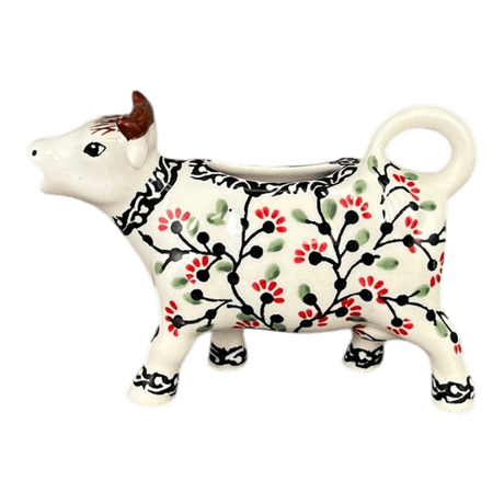 Creamer, Cow, 4 oz in "Cherry Blossoms" by Manufaktura | D081S-DPGJ