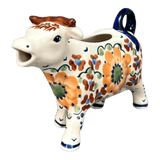 Creamer, Cow, 4 oz in "Autumn Harvest" by Manufaktura | D081S-LB