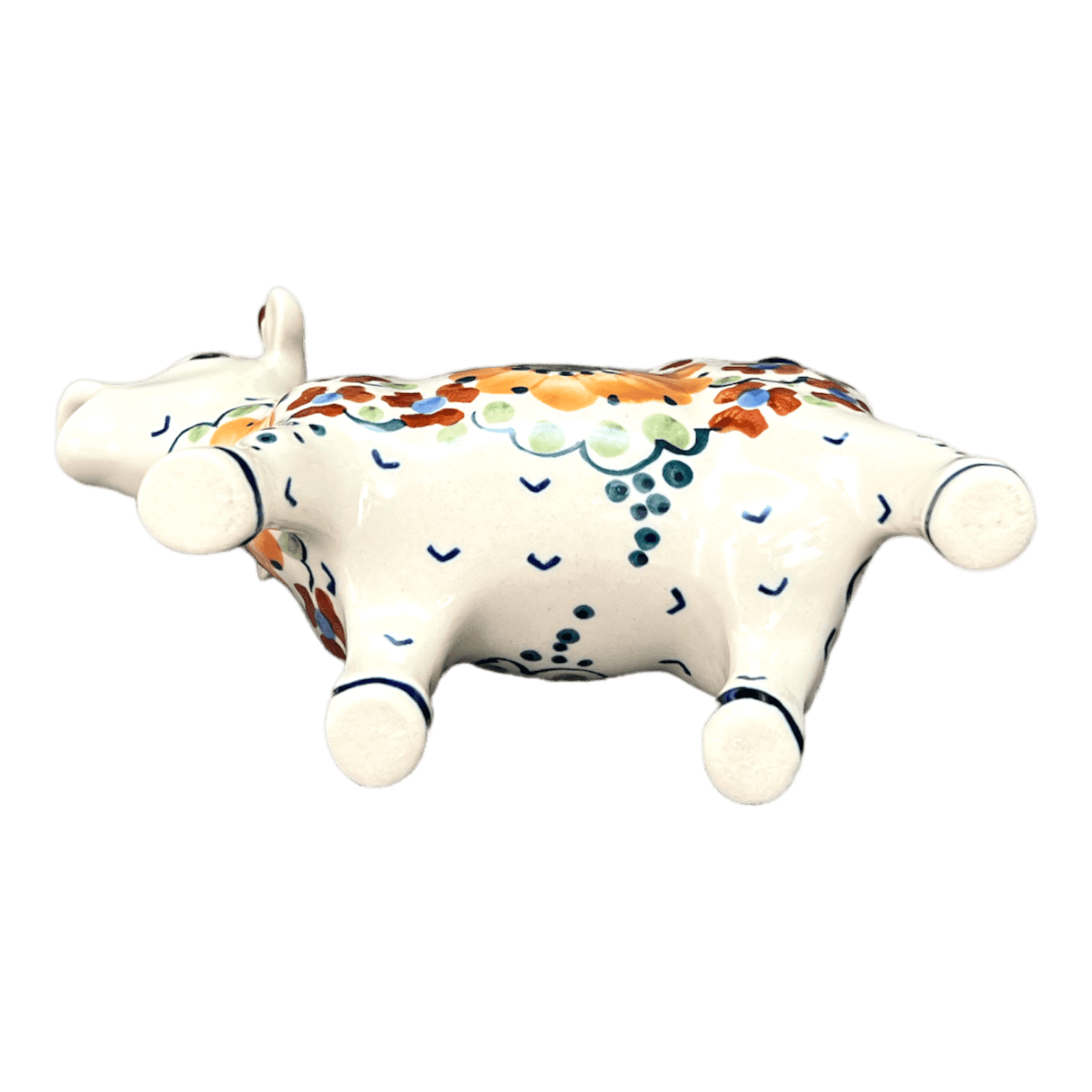 Creamer, Cow, 4 oz in "Autumn Harvest" by Manufaktura | D081S-LB