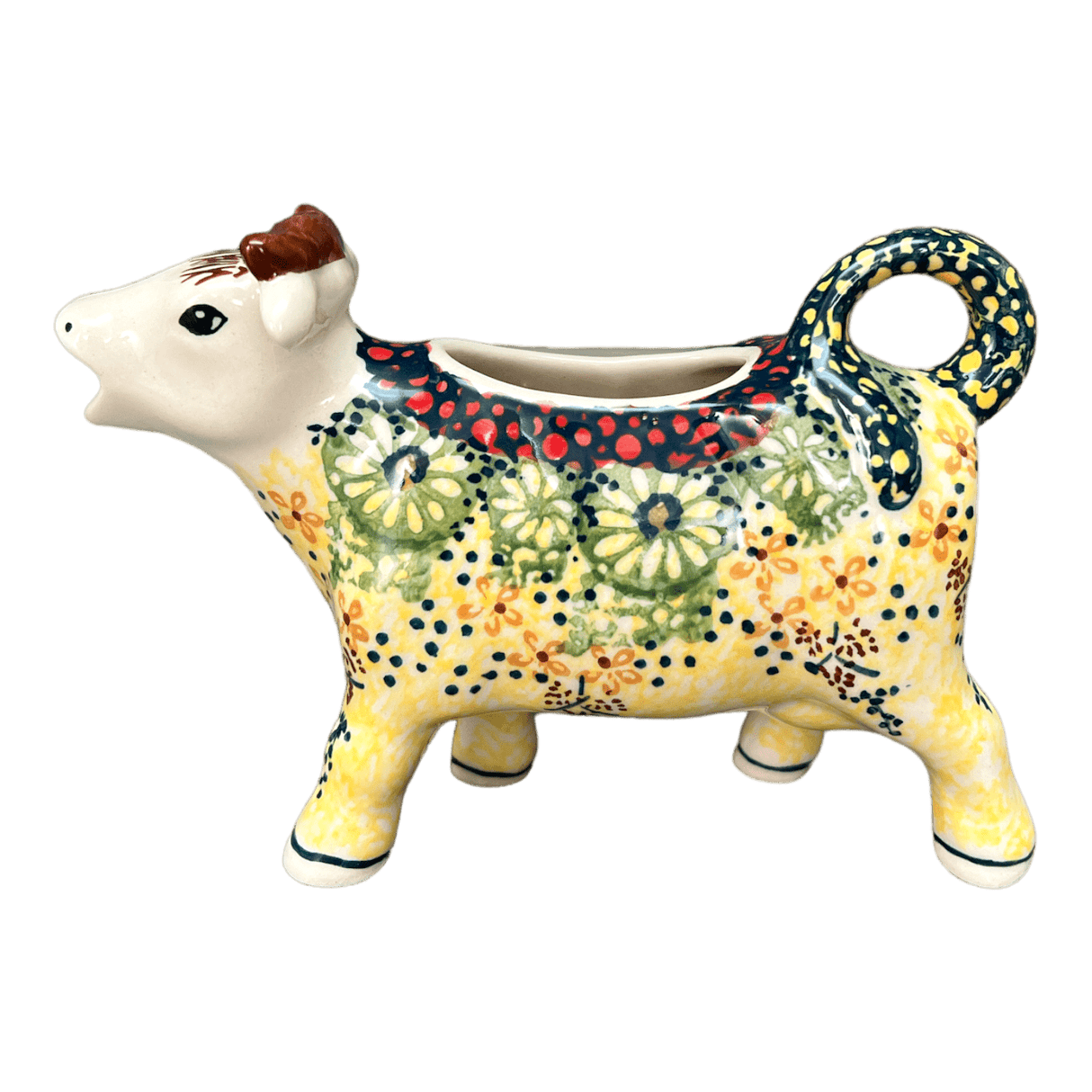 Creamer, Cow, 4 oz in "Sunshine Grotto" by Manufaktura | D081S-WK52