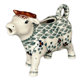 Creamer, Cow, 4 oz in "Woven Pansies" by Manufaktura | D081T-RV