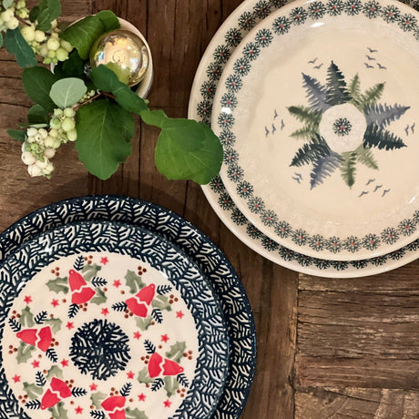 Plate, Round, Dessert, 7.25" in "Pine Forest" by Manufaktura | T131S-PS29