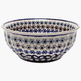 Bowl, Round, 9" Bowl in "Floral Chain" by Manufaktura | M086T-EO37