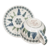 Cup & Saucer, 10 oz Canadian in "Pine Forest" by Manufaktura | F036S-PS29