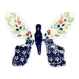 Figurine, Butterfly, 5" in "Floral Garland" by Manufaktura | F039U-AD01