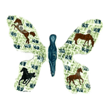 Figurine, Butterfly, 5" in "On the Range" by Manufaktura | F039U-INK2