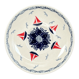 Cup & Saucer, 7 oz in "Smooth Seas" by Manufaktura | F043T-DPML