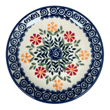 Cup & Saucer, 7 oz in "Flower Power" by Manufaktura | F043T-JS14
