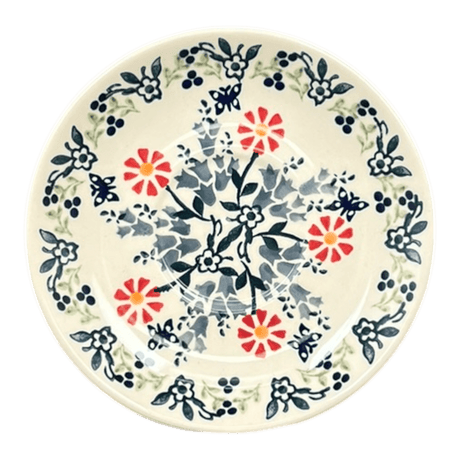 Cup & Saucer, 7 oz in "Butterfly Blossoms" by Manufaktura | F043T-MM02